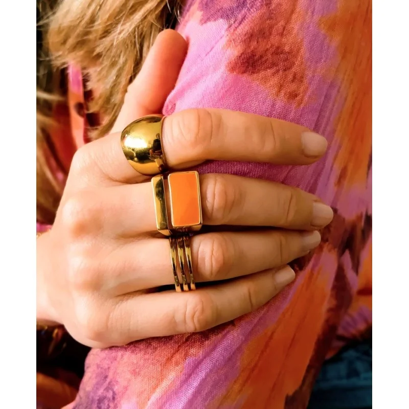 anillos dorados